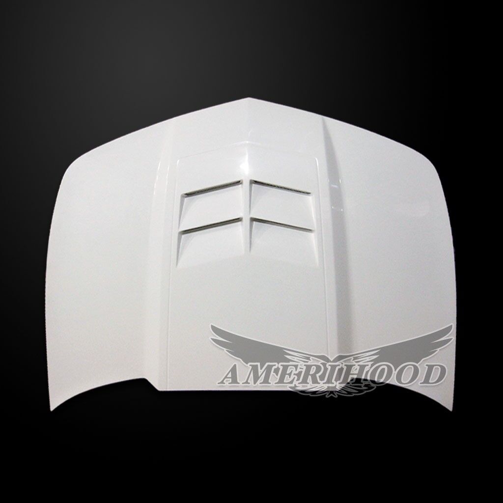 2010-2015 Chevy Camaro ZL1 Style Functional Heat Extractor Hood Fiberglass