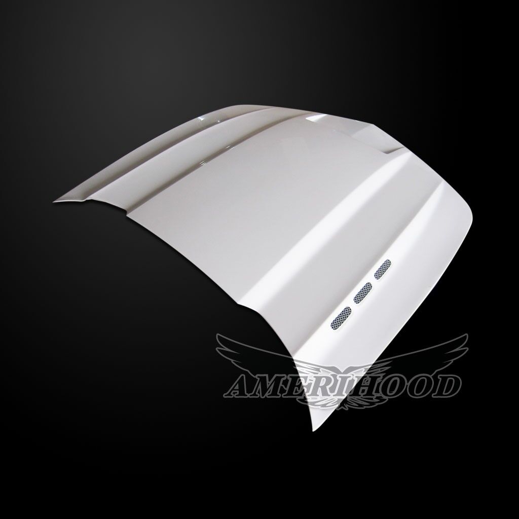 2014-2015 Chevy Camaro LS/LT V6 Amerihood SMS Dual-Functional Ram Air Fiberglass Hood