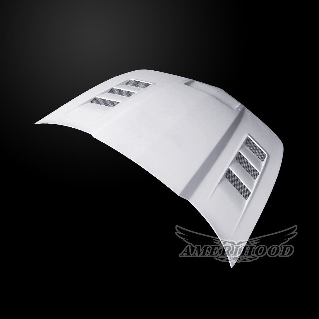2014-2015 Chevrolet Camaro LS/LT V6 VIP-Style Dual-Functional Fiberglass Hood
