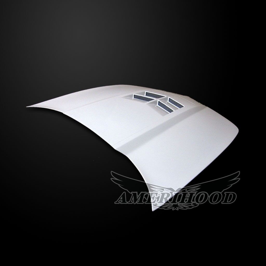 2014-2015 Chevy Camaro LS/LT V6 Amerihood Type-ZL1 Functional Heat Extractor Fiberglass Hood