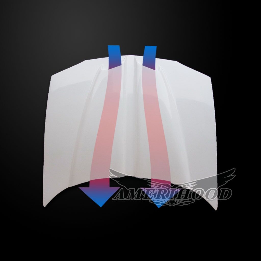 1993-1997 Chevy Camaro WS6 Functional Heat Extractor Hood Fiberglass