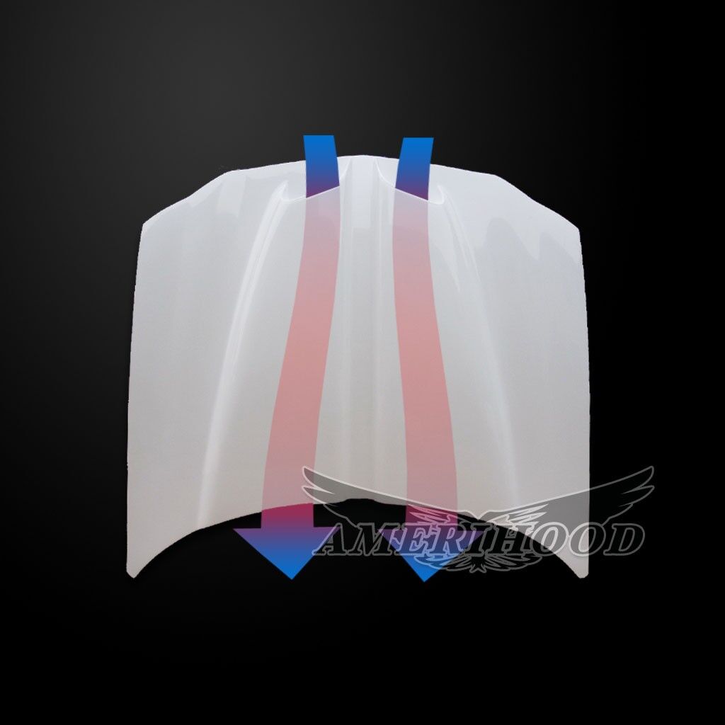 1998-2002 Chevrolet Camaro WS6 Dual-Functional Ram Air Hood Fiberglass