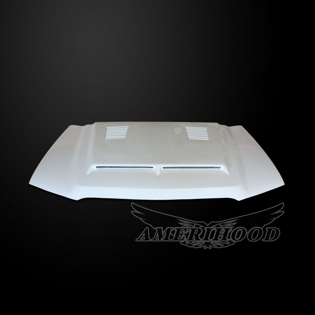 2003-2005 Chevrolet Silverado 2500 Type-E Dual-Functional Ram Air Hood Fiberglass