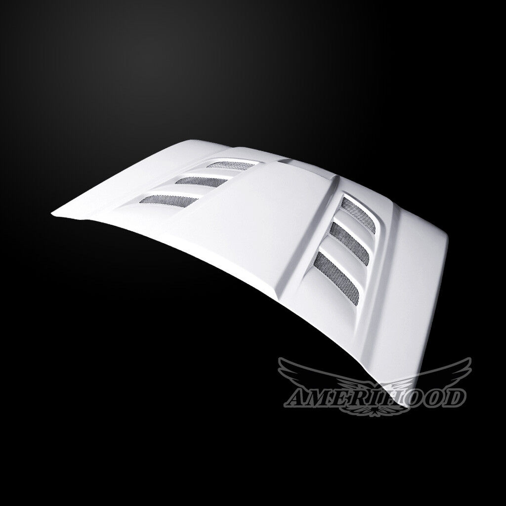 2003-2005 Chevrolet Silverado 1500/2500/3500 VIP-Style Dual-Functional Fiberglass Hood