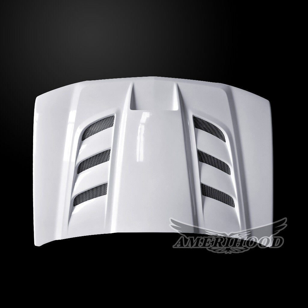 2003-2005 Chevrolet Silverado 1500/2500/3500 VIP-Style Dual-Functional Fiberglass Hood