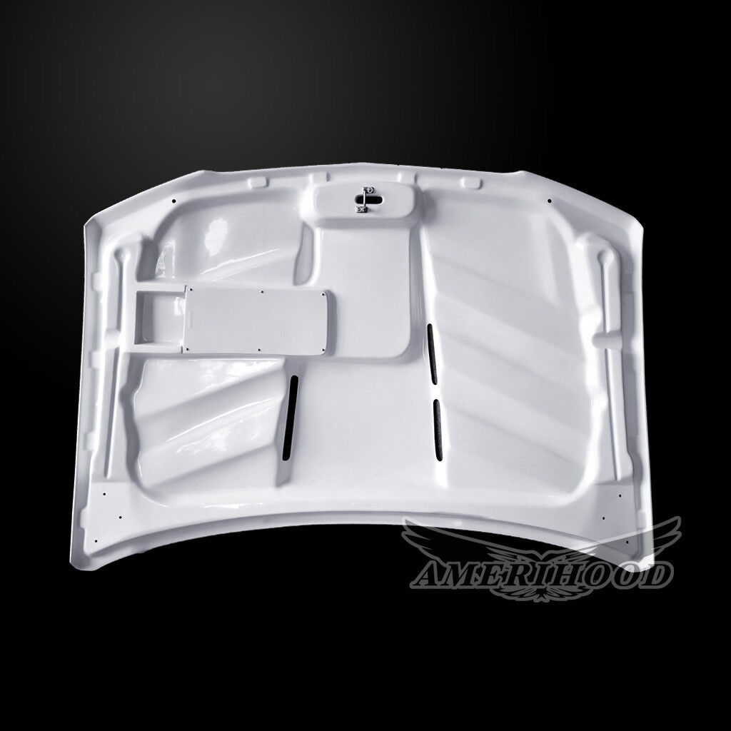 2003-2005 Chevrolet Silverado 1500/2500/3500 VIP-Style Dual-Functional Fiberglass Hood