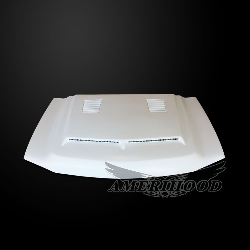 2006-2007 Chevrolet Silverado 1500 Type-E Dual-Functional Ram Air Hood Fiberglass