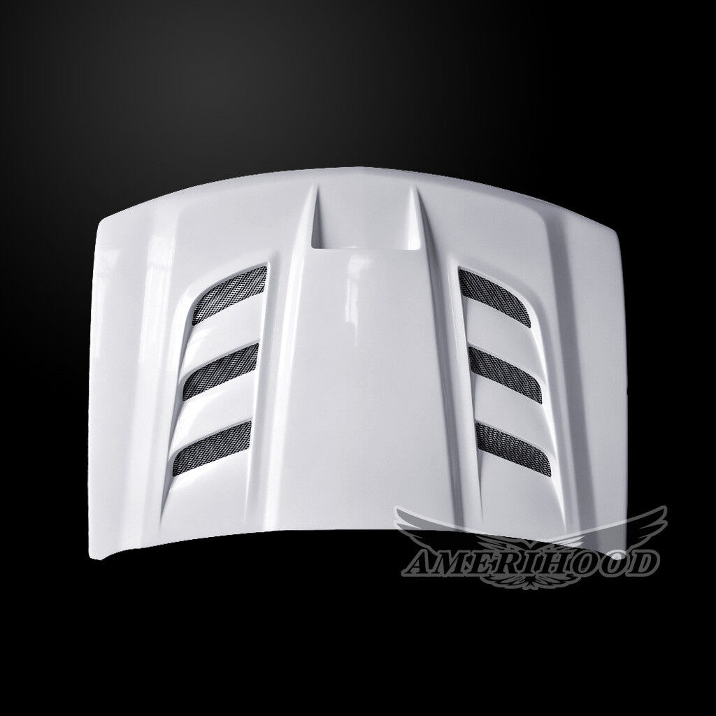 2006-2007 Chevrolet Silverado 1500/2500/3500 VIP-Style Dual-Functional Fiberglass Hood