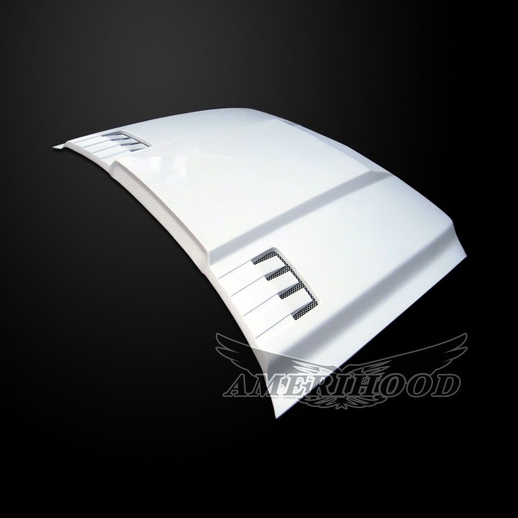 2007-2013 Chevrolet Silverado 1500 RS Dual-Functional Ram Air Hood Fiberglass