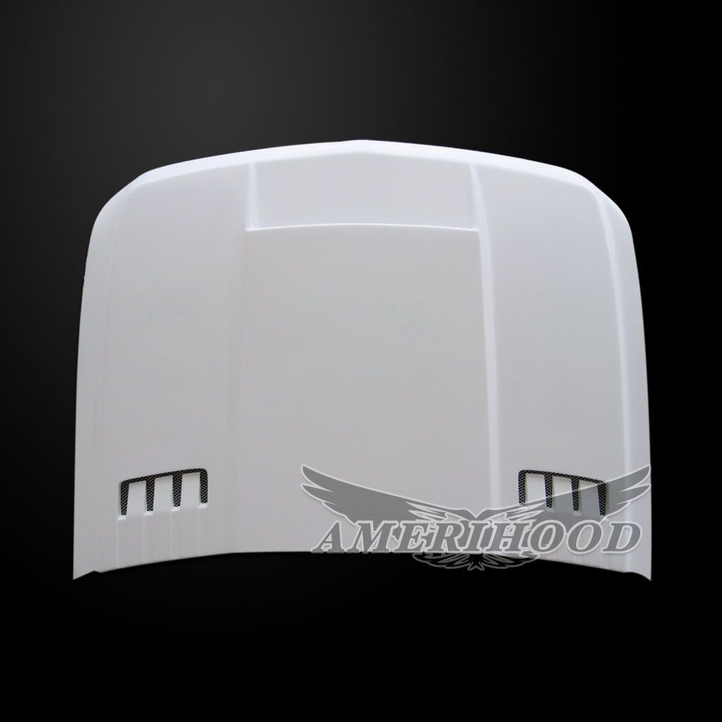 2007-2013 Chevrolet Silverado 1500 RS Dual-Functional Ram Air Hood Fiberglass