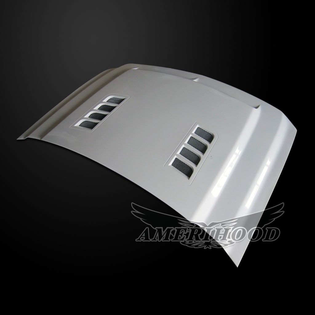 2007-2013 Chevrolet Silverado 1500 Type-E Dual-Functional Ram Air Hood Fiberglass