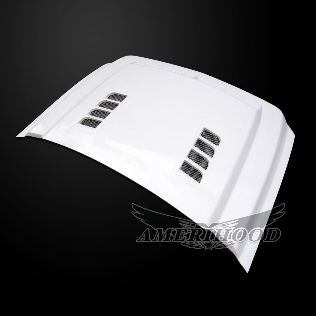 2007-2010 Chevrolet Silverado 2500/3500HD Type-E Dual-Functional Ram Air Hood Fiberglass