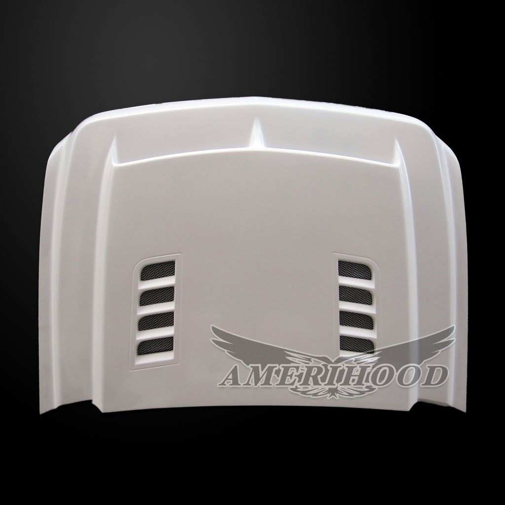 2007-2010 Chevrolet Silverado 2500/3500HD Type-E Dual-Functional Ram Air Hood Fiberglass