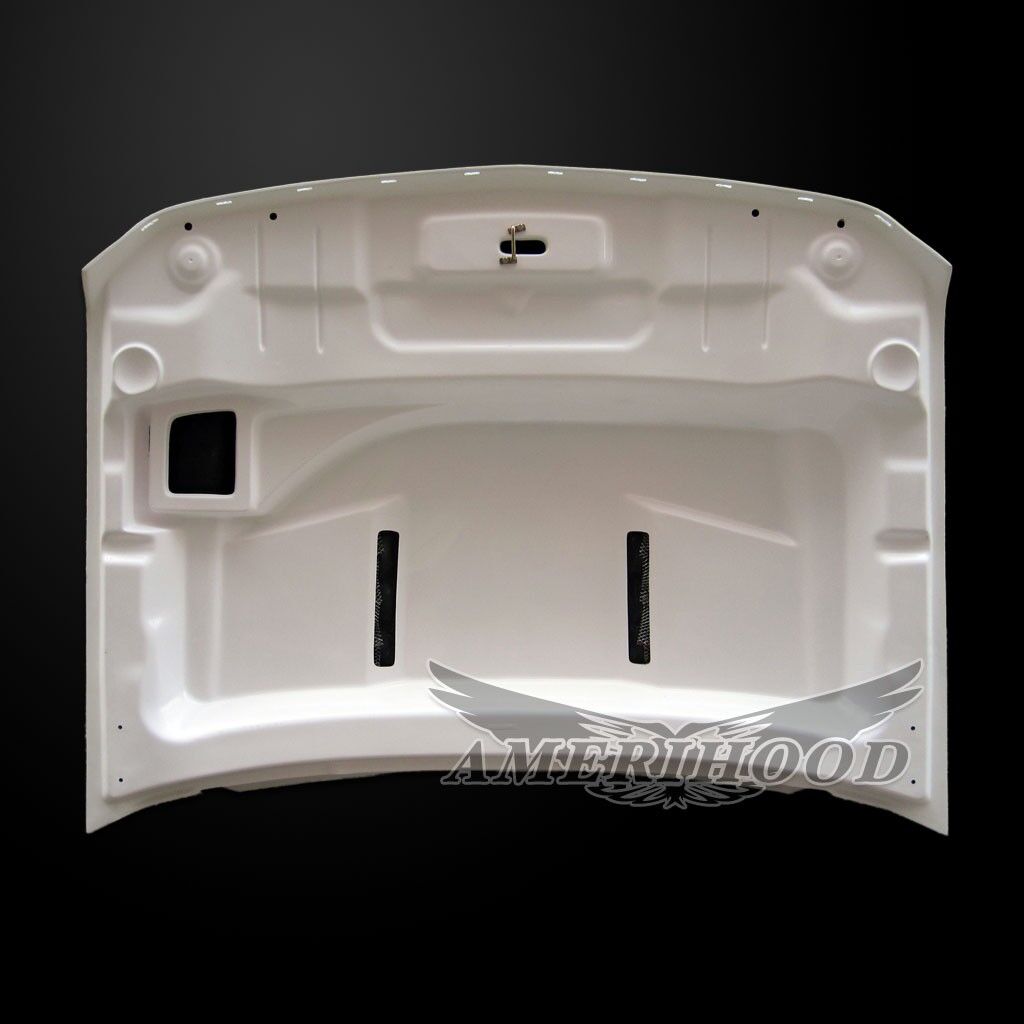 2007-2010 Chevrolet Silverado 2500/3500HD Type-E Dual-Functional Ram Air Hood Fiberglass