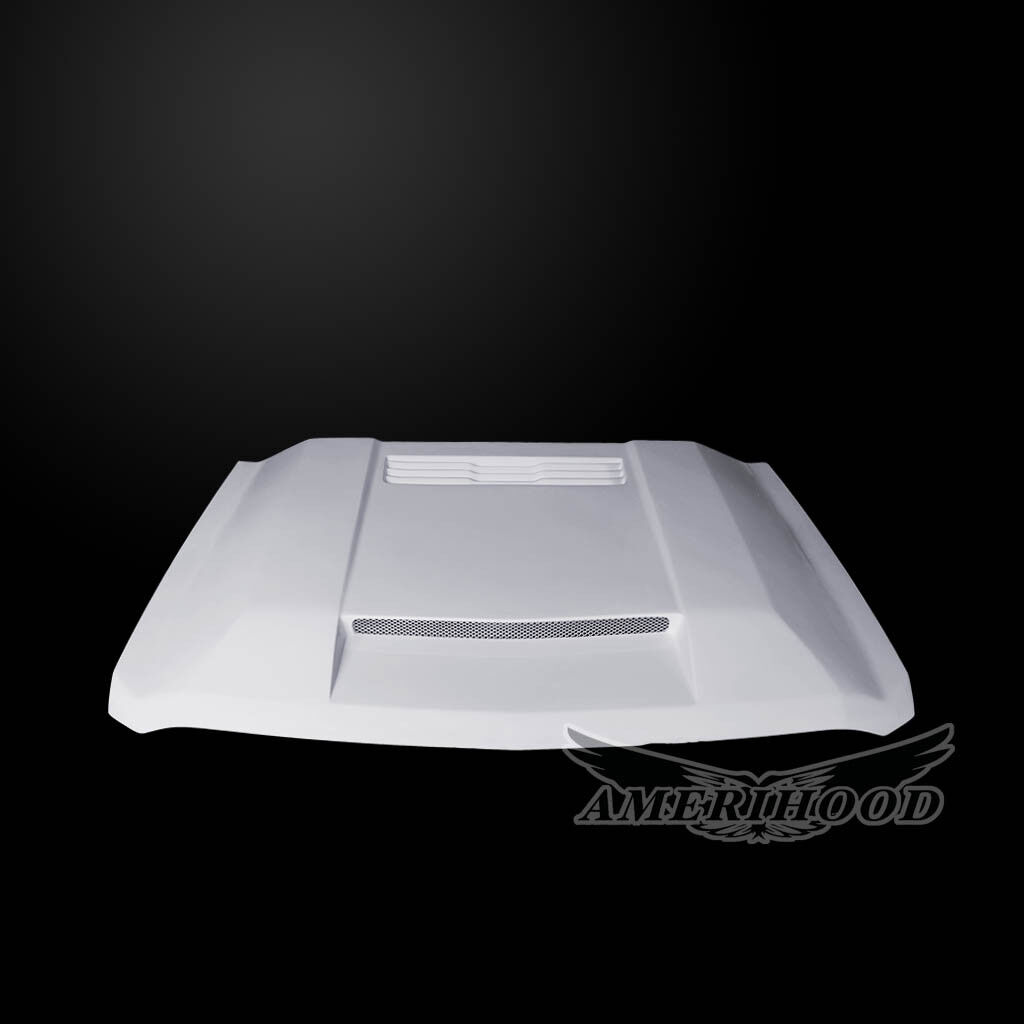 2015-2019 Chevrolet Silverado 2500/3500 BFT-Style Dual-Functional Fiberglass Hood