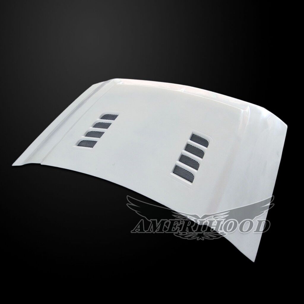 2015-2019 Chevy Silverado 2500 Amerihood Type-E Dual-Functional Ram Air Fiberglass Hood
