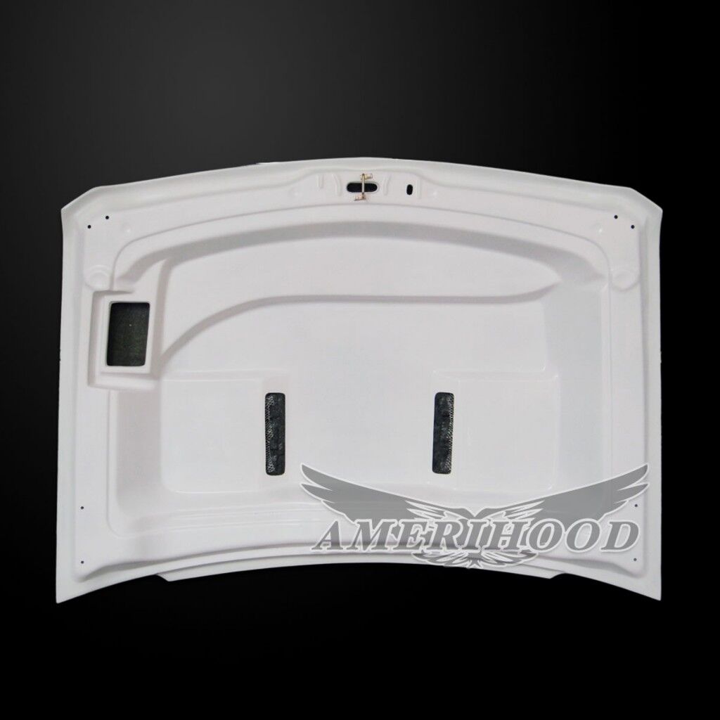 2015-2019 Chevy Silverado 2500 Amerihood Type-E Dual-Functional Ram Air Fiberglass Hood