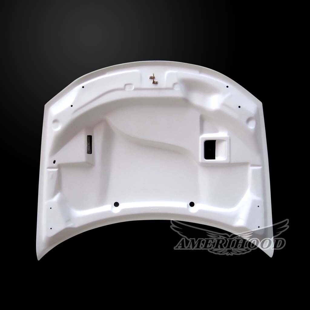 2008-2014 Dodge Avenger HellCat Style Fiberglass Dual-Functional Ram Air Hood