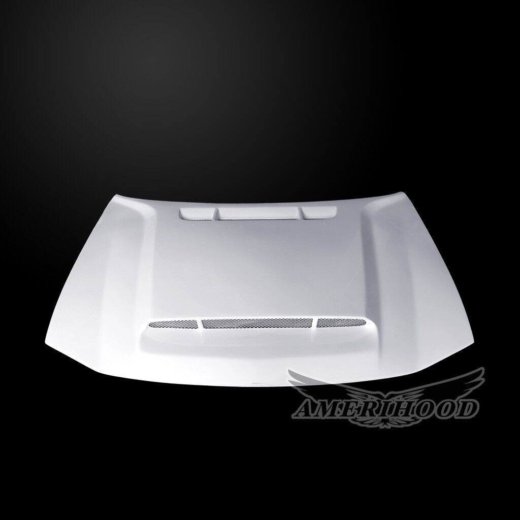 2006-2010 Dodge Charger Base/SXT/RT/SRT-8 Demon-Style Dual-Functional Fiberglass Hood