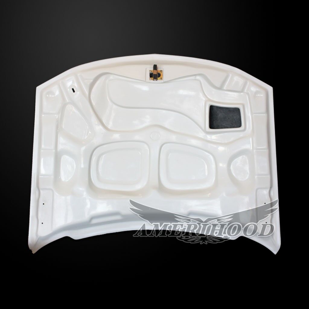 2006-2010 Dodge Charger Big Boss Functional Ram Air Hood Fiberglass