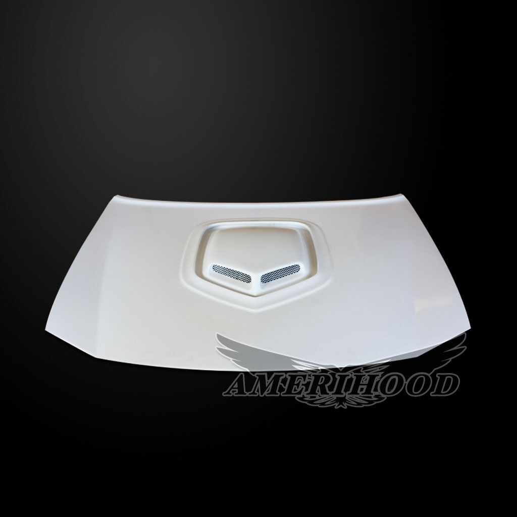 2006-2010 Dodge Charger Shaker Functional Ram Air Hood Fiberglass