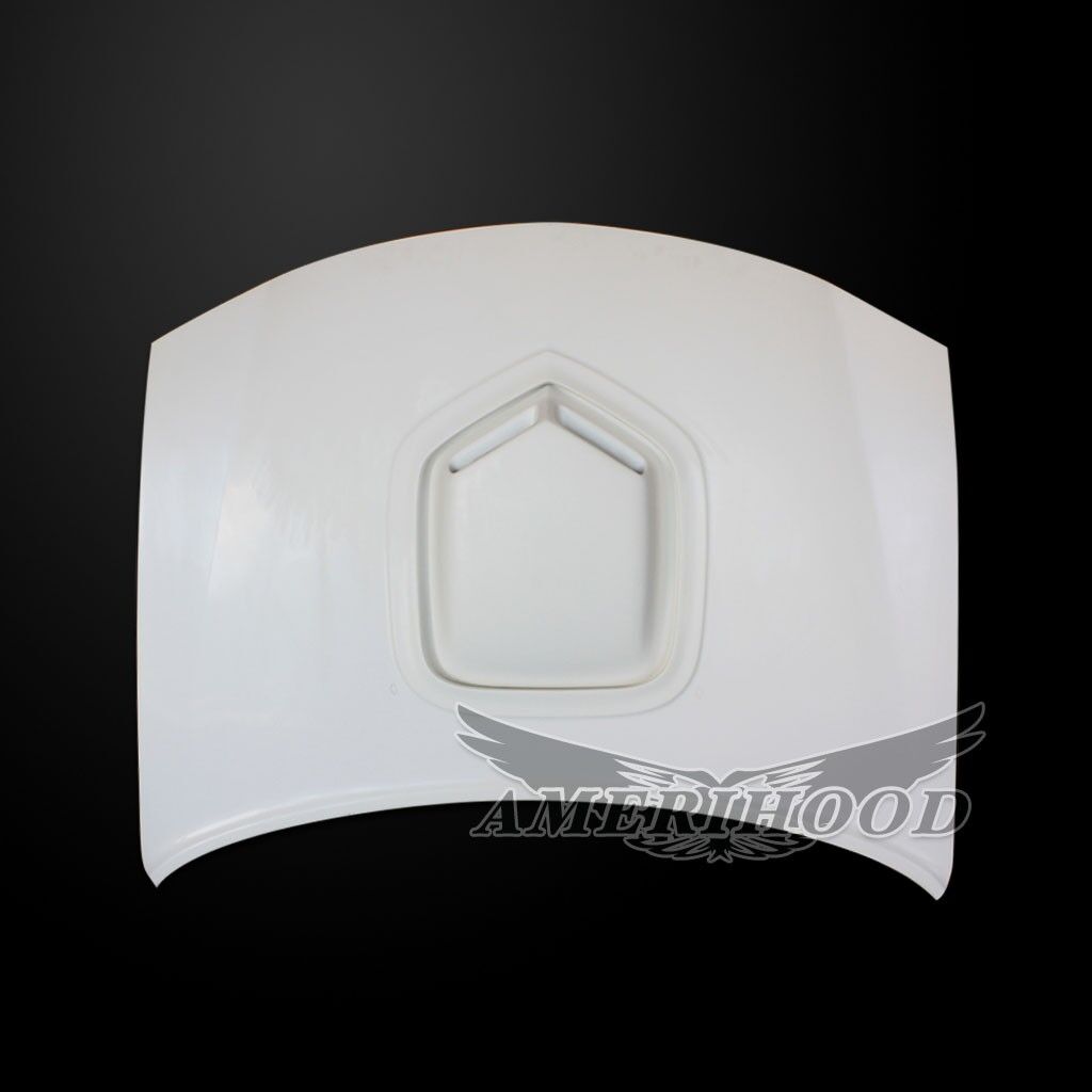 2006-2010 Dodge Charger Shaker Functional Ram Air Hood Fiberglass