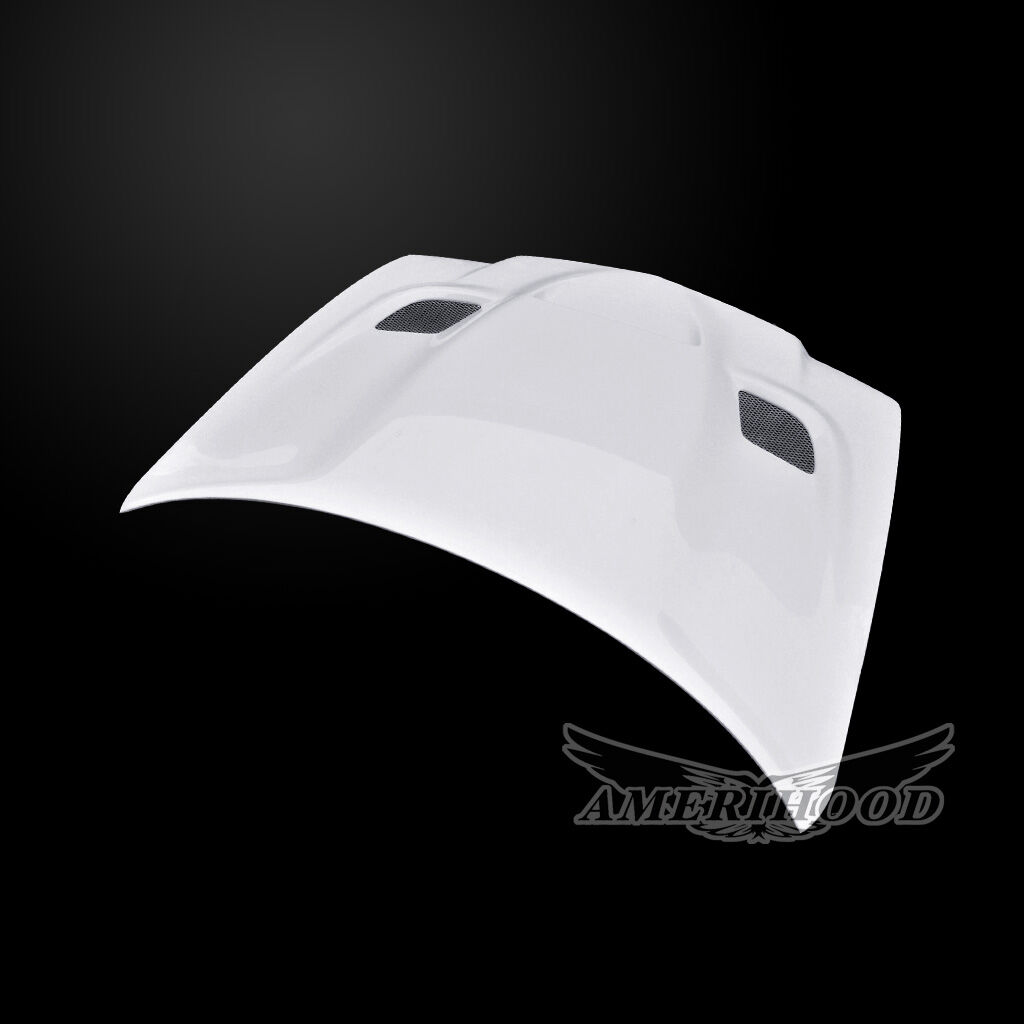2011-2014 Dodge Charger HellCat Style Fiberglass Dual-Functional Ram Air Hood