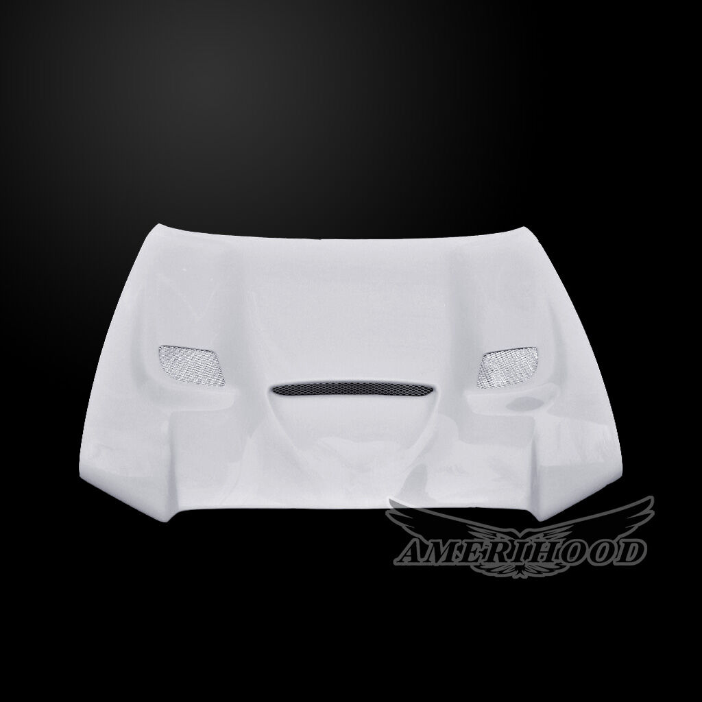 2011-2014 Dodge Charger HellCat Style Fiberglass Dual-Functional Ram Air Hood