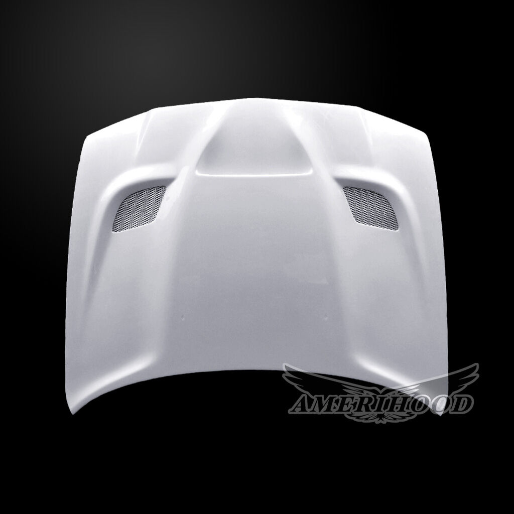 2011-2014 Dodge Charger HellCat Style Fiberglass Dual-Functional Ram Air Hood