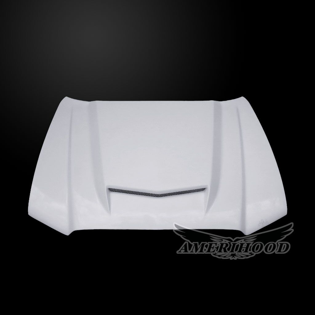 2011-2014 Dodge Charger Type-RS Fiberglass Functional Ram Air Hood