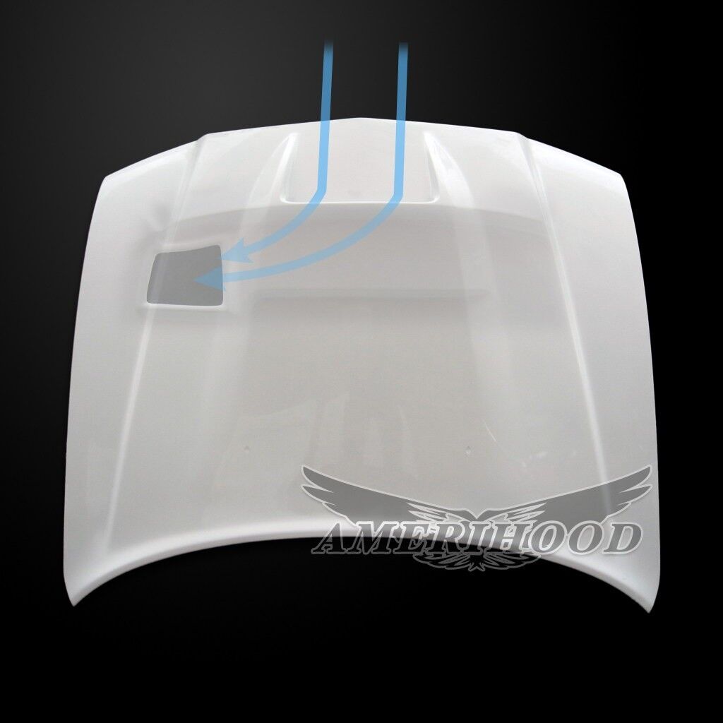 2011-2014 Dodge Charger Amerihood SRT Functional Ram Air Fiberglass Hood