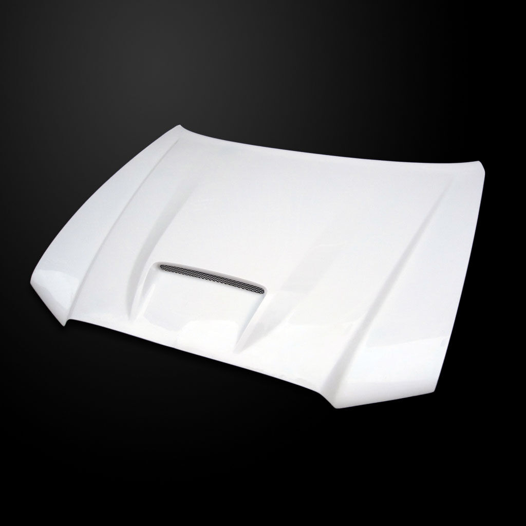 2011-2014 Dodge Charger Amerihood SRT Functional Ram Air Fiberglass Hood - AMH-DC11AHSRT2FHW