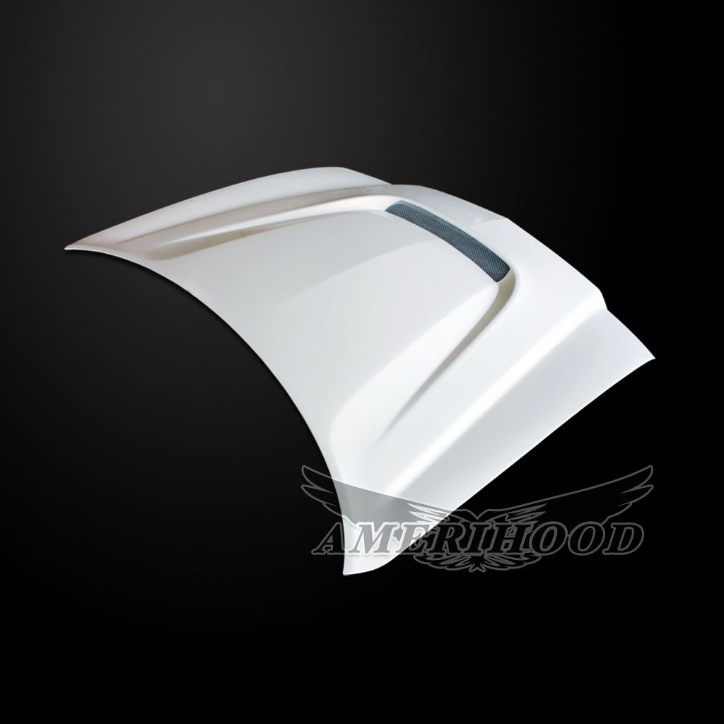 2011-2014 Dodge Charger SRT Functional Heat Extractor Hood Fiberglass