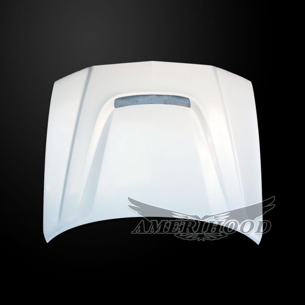 2011-2014 Dodge Charger SRT Functional Heat Extractor Hood Fiberglass