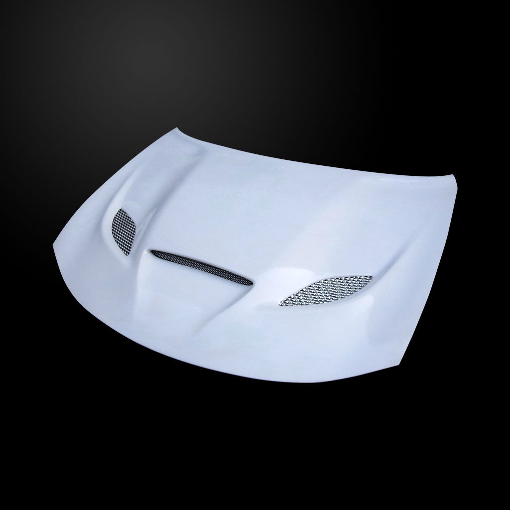 2015-2023 Dodge Charger Amerihood HellCat Functional Heat Extractor Fiberglass Hood - AMH-DC15AHCATFHW
