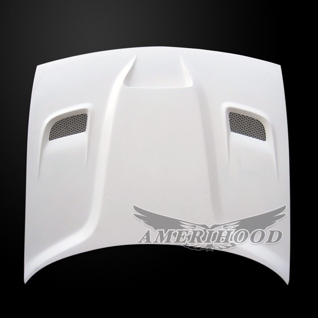 2008-2023 Dodge Challenger Amerihood HellCat Functional Heat Extractor Fiberglass Hood