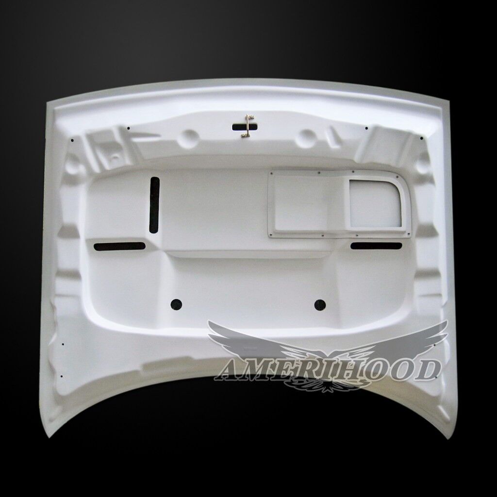 2008-2023 Dodge Challenger Amerihood HellCat Functional Heat Extractor Fiberglass Hood