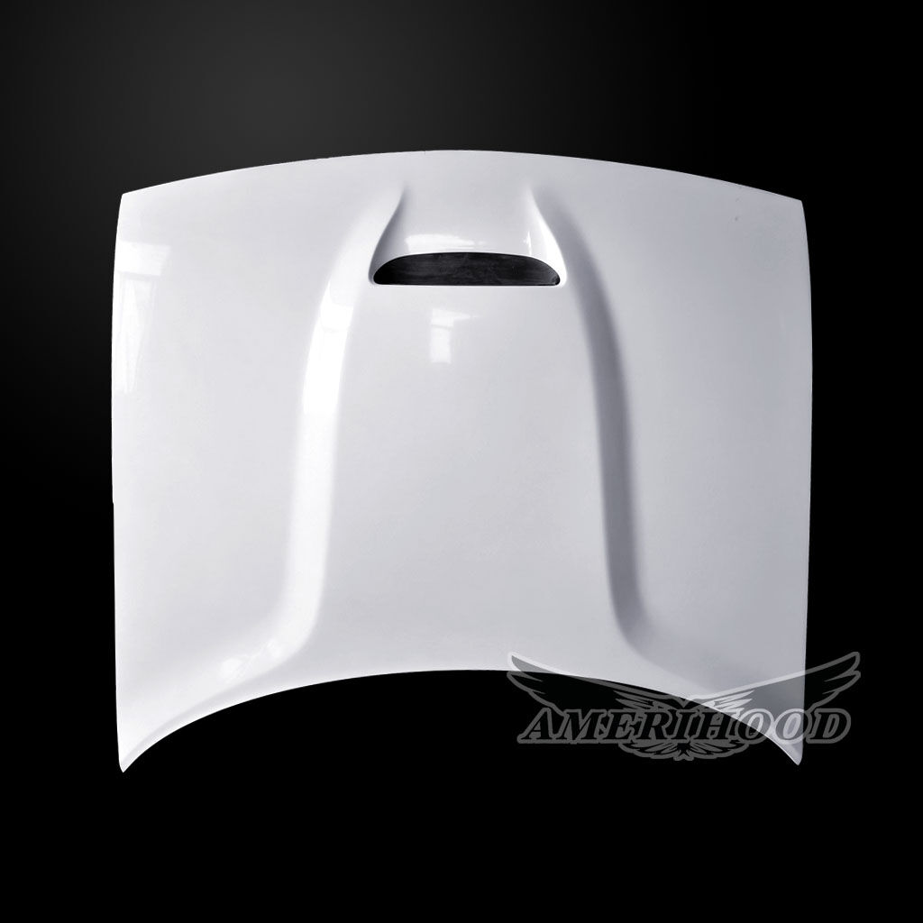 2008-2023 Dodge Challenger SRT Style Fiberglass Functional Ram Air Hood