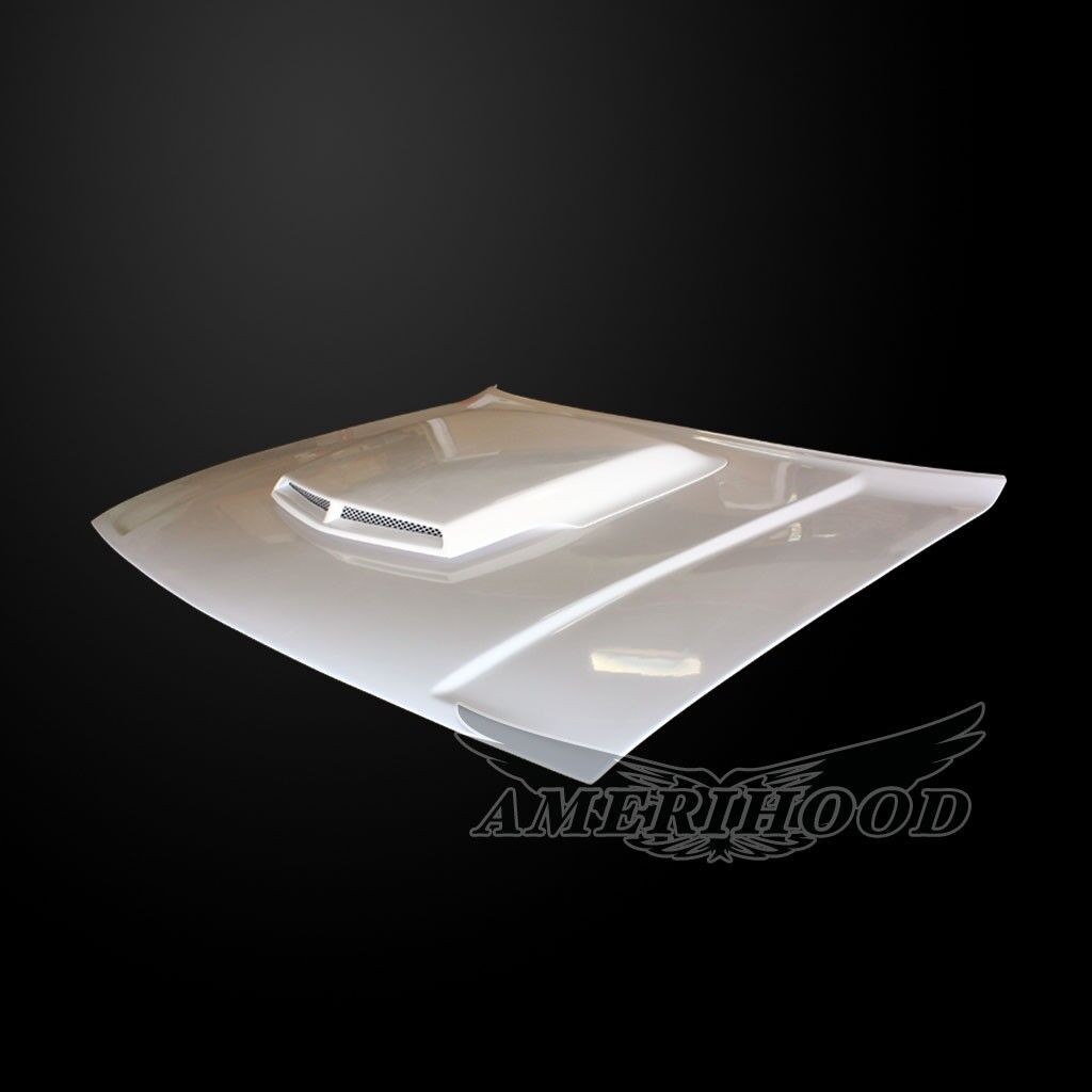 2008-2023 Dodge Challenger TA Functional Ram Air Hood Fiberglass
