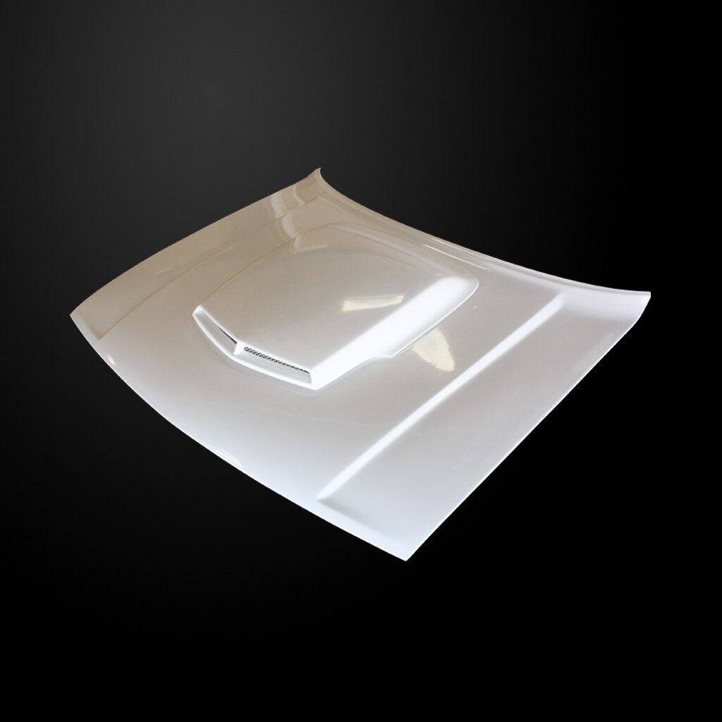 2008-2023 Dodge Challenger TA Functional Ram Air Hood Fiberglass - DCG08AHTAFHW