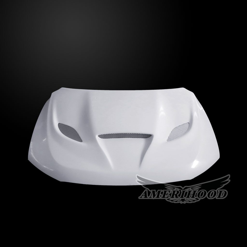 2011-2019 Dodge Durango HellCat Style Fiberglass Dual-Functional Ram Air Hood