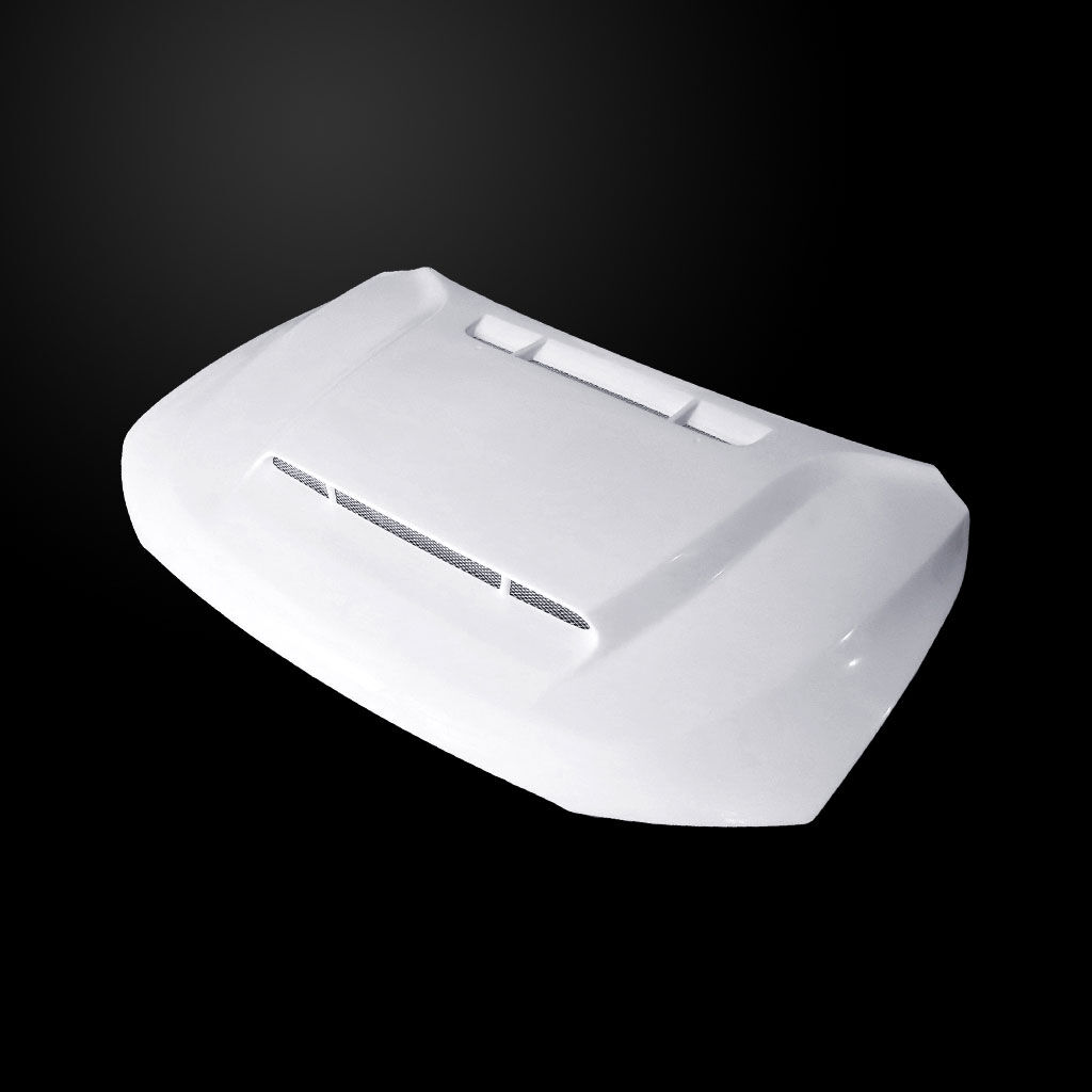 2011-2022 Dodge Durango Demon-Style Dual-Functional Fiberglass Hood - DD11AHDEMFHW