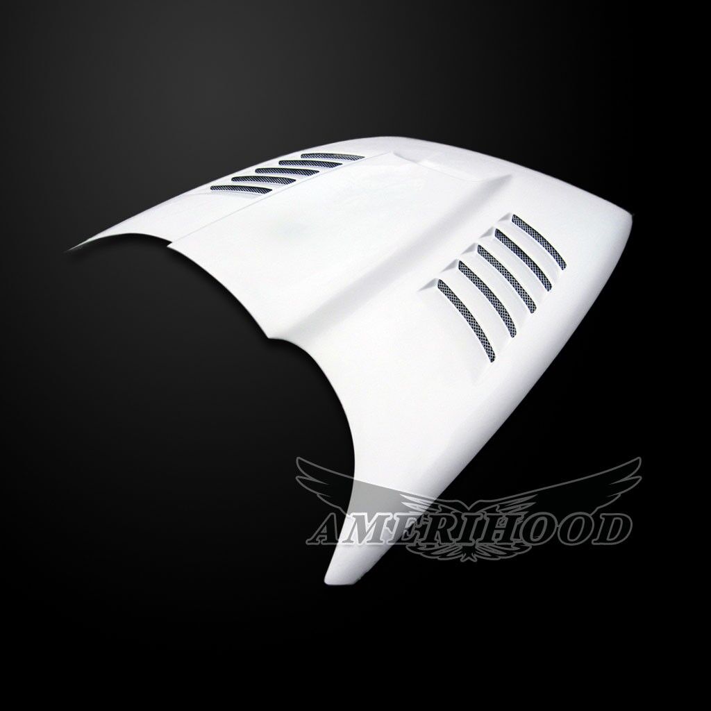 1998-2003 Dodge Durango SSK Dual-Functional Ram Air Hood Fiberglass