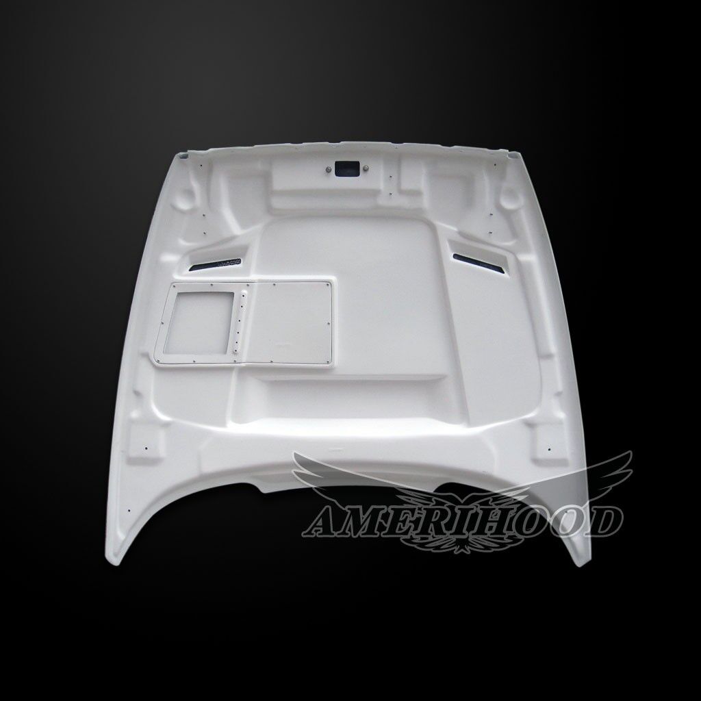 1998-2003 Dodge Durango SSK Dual-Functional Ram Air Hood Fiberglass