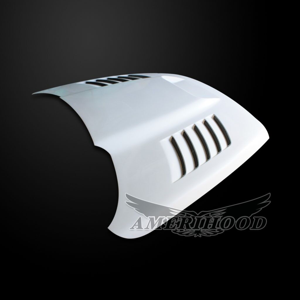 2002-2008 Dodge Ram 1500 SSK Dual-Functional Ram Air Hood Fiberglass