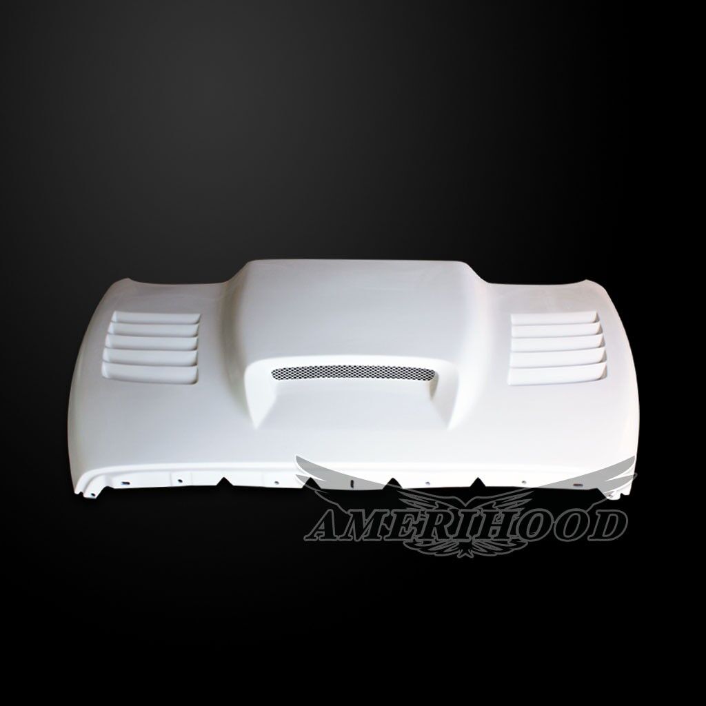 2002-2008 Dodge Ram 1500 SSK Dual-Functional Ram Air Hood Fiberglass