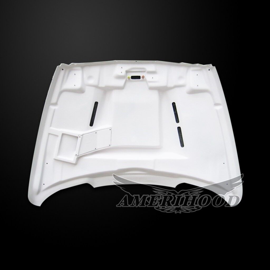 2002-2008 Dodge Ram 1500 SSK Dual-Functional Ram Air Hood Fiberglass
