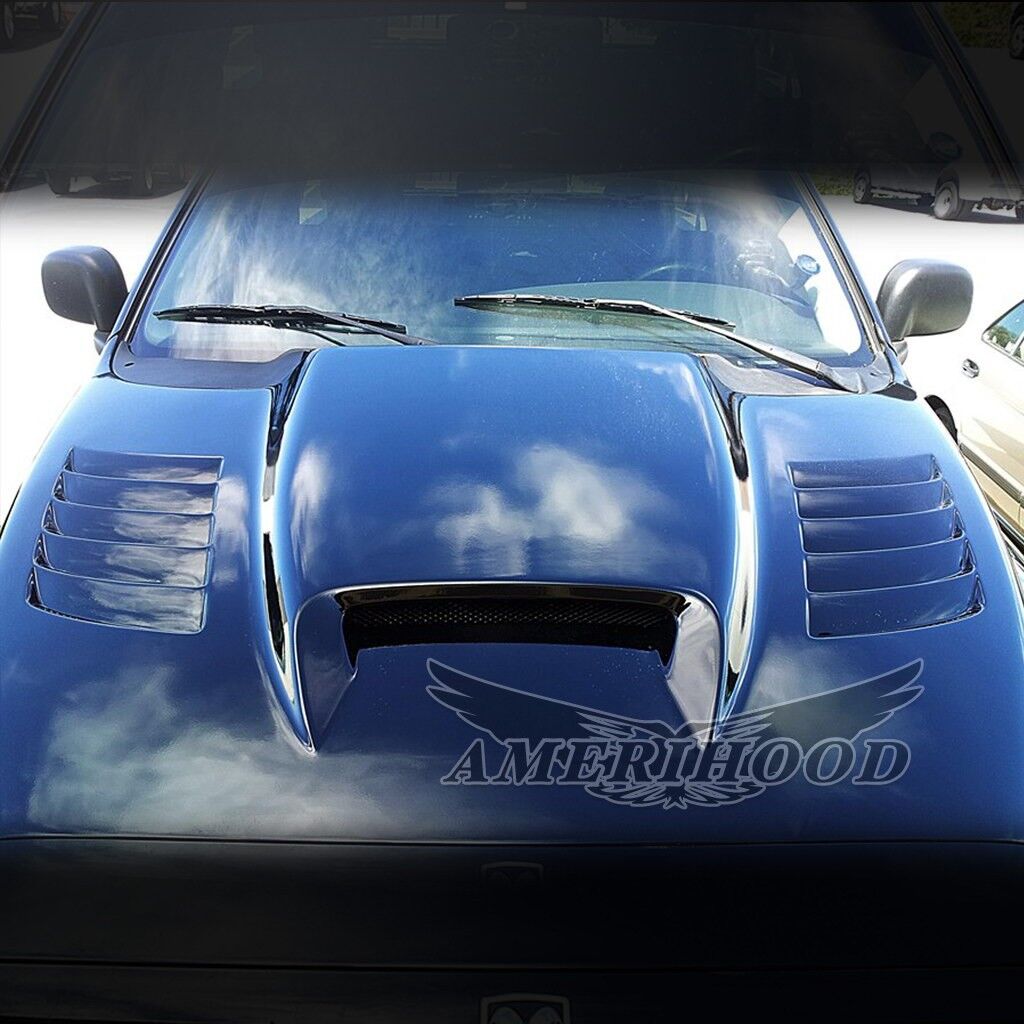 2002-2008 Dodge Ram 1500 SSK Dual-Functional Ram Air Hood Fiberglass