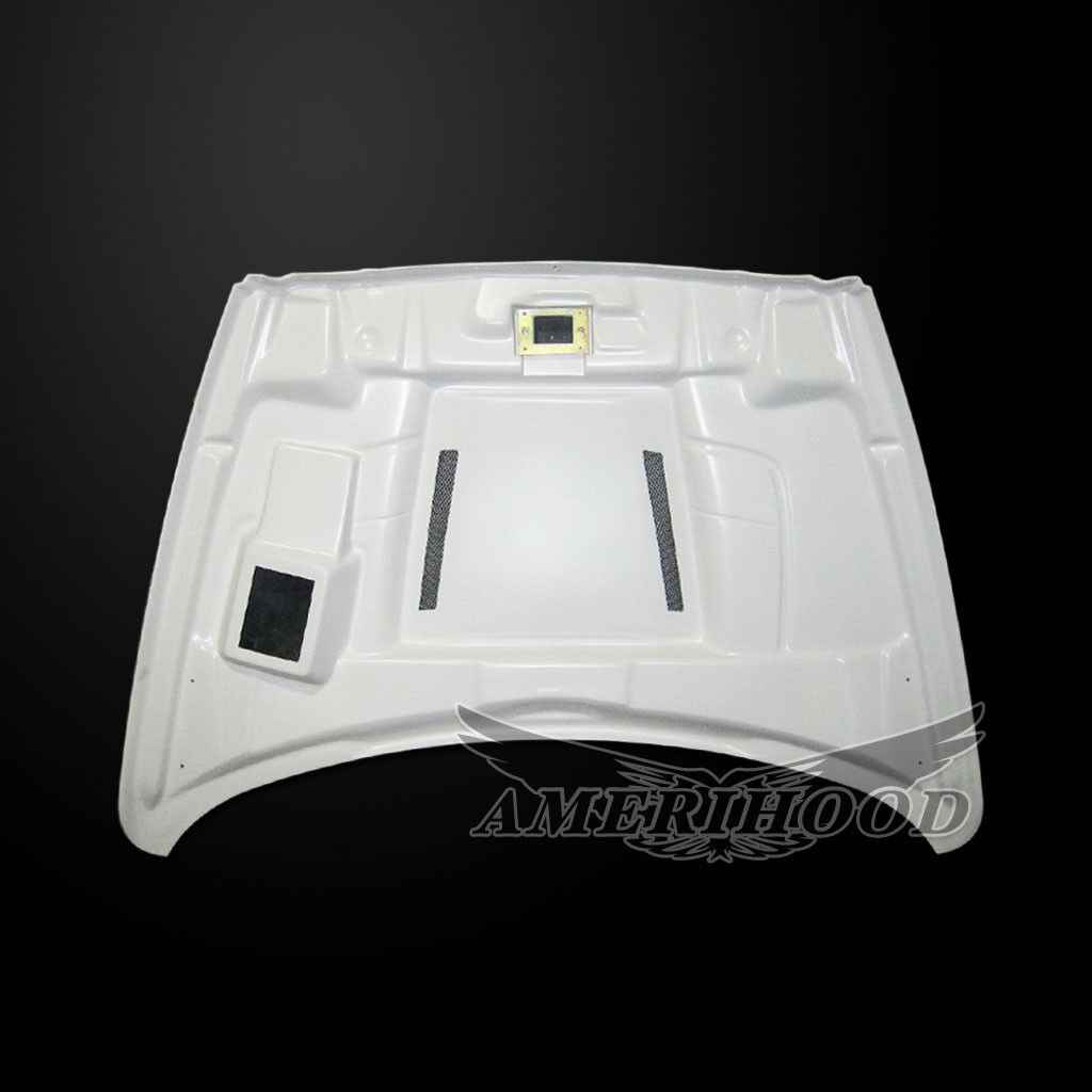 2003-2009 Dodge Ram 2500 TS Dual-Functional Ram Air Hood Fiberglass