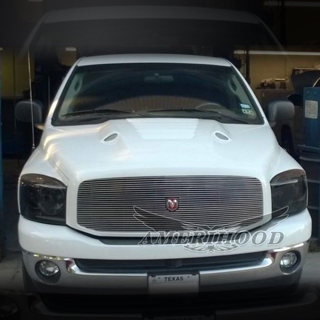 2003-2009 Dodge Ram 2500 TS Dual-Functional Ram Air Hood Fiberglass